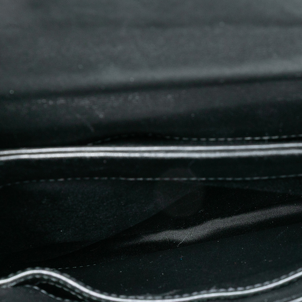 Pre-Loved Miu Miu Studded Matelasse Leather Cross… - image 4